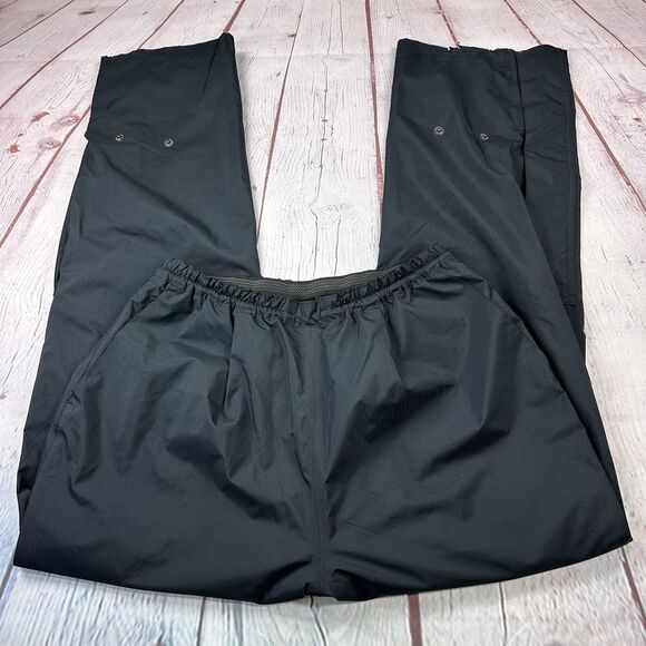 Footjoy Dryjoys FJ Rain Pants Mens Medium Black Ankle Zip 30L - Picture 1 of 11